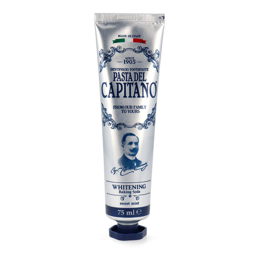 Pasta del Capitano Premium Edition 1905 Whitening Baking Soda Zahnpasta 75 ml