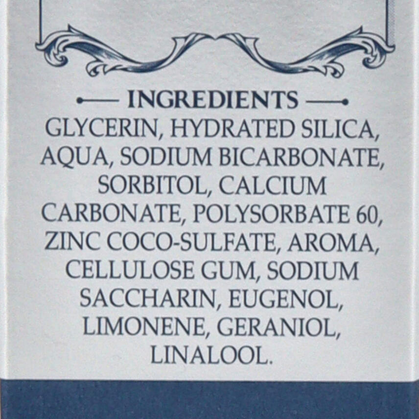 Pasta del Capitano Premium Edition 1905 Whitening Baking Soda Zahnpasta 75 ml