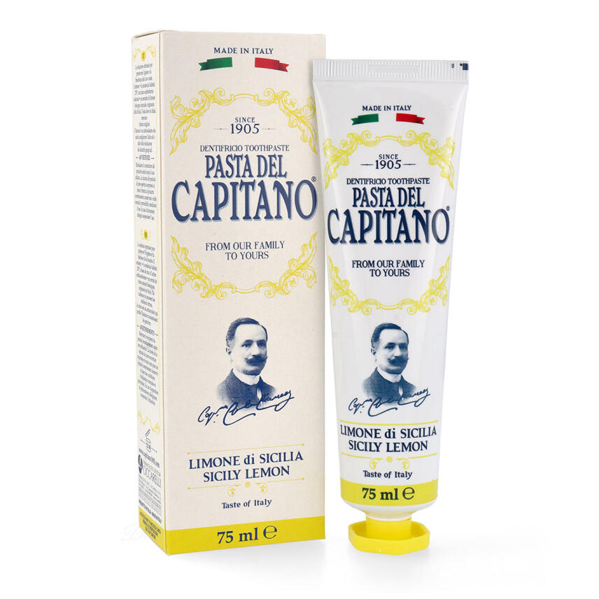 Pasta del Capitano Premium Edition 1905 Sicily Lemon Zahnpasta 75 ml