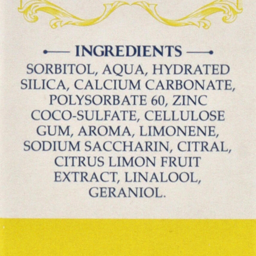 Pasta del Capitano Premium Edition 1905 Sicily Lemon Zahnpasta 75 ml