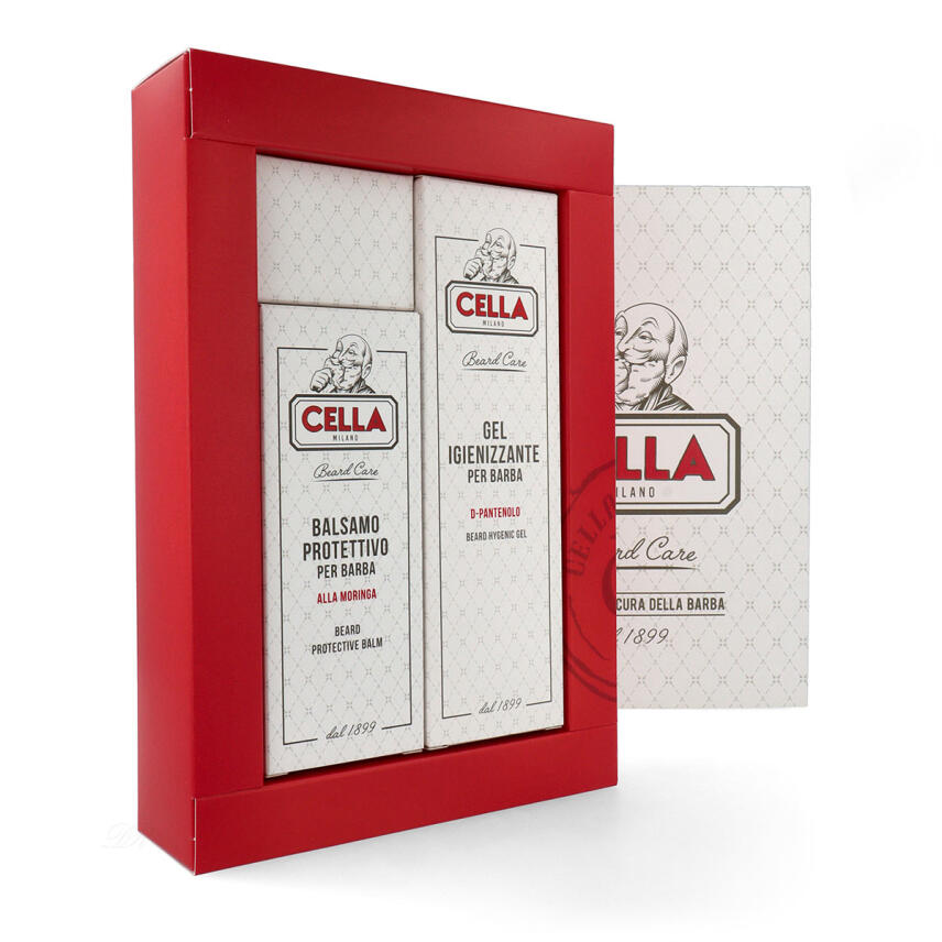 Cella Geschenkset Bartbalsam 100 ml &amp; Hygiene Gel Barthaar 150 ml