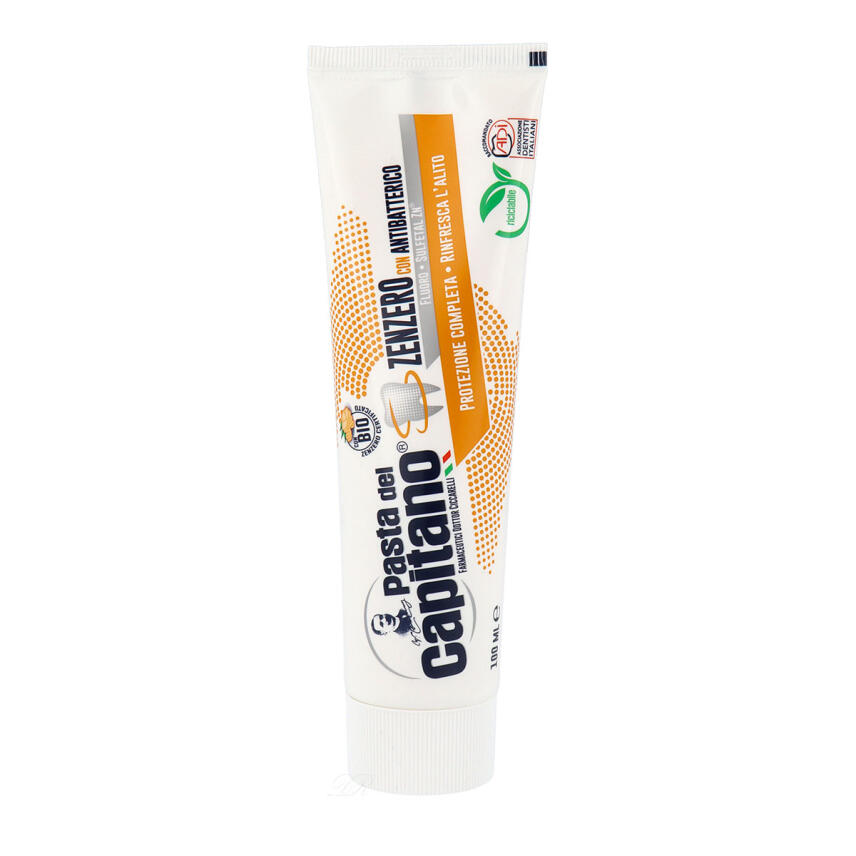 Pasta del Capitano Ingwer Zahnpasta mit antibakterieller Wirkung 100 ml