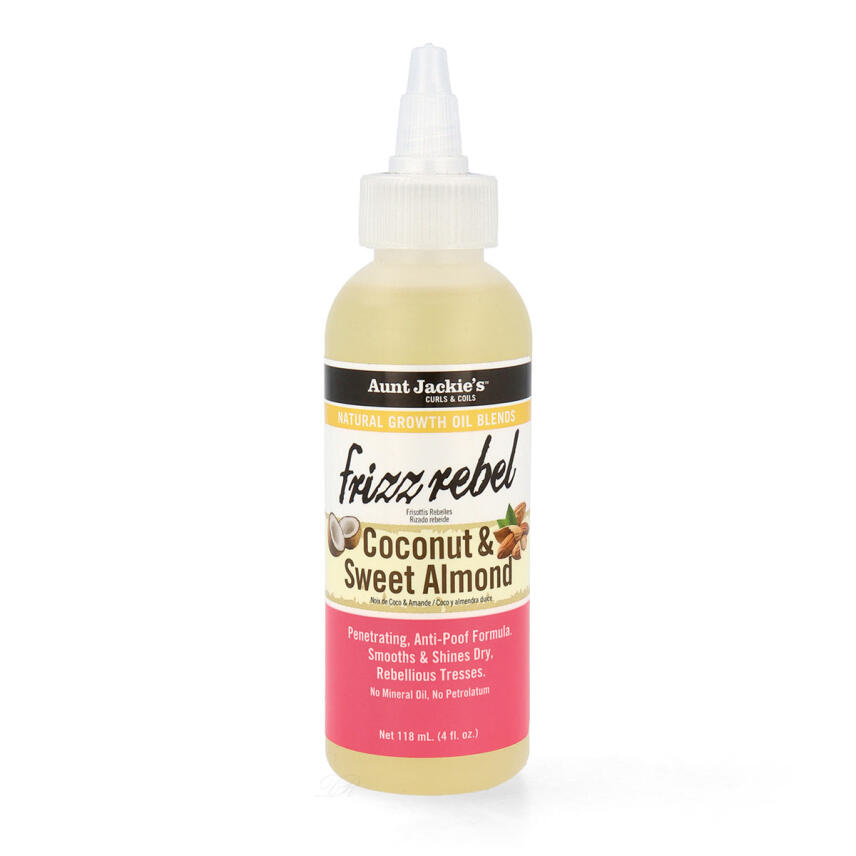 Aunt Jackies Growth Oil Frizz Rebel Coconut &amp; Sweet Almond 118 ml