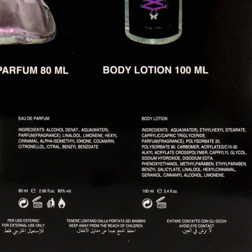 Belen Rodriguez Geschenkset Butterfly Eau de Parfum 80 ml + Bodylotion 100 ml