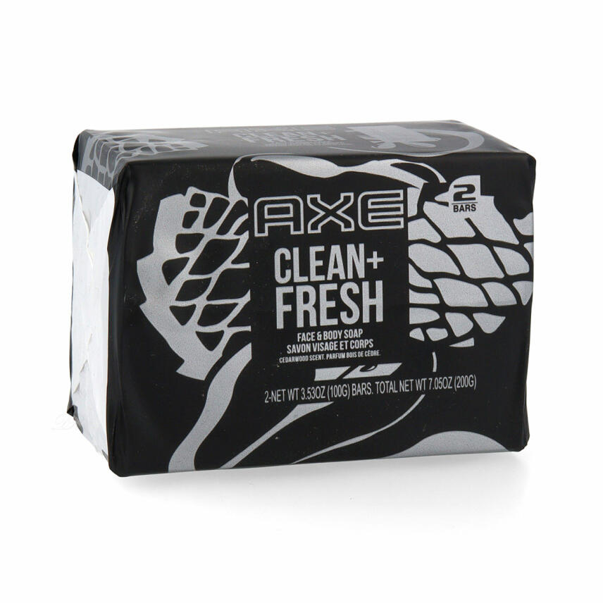 Axe Seife Clean + Fresh  2x 100g