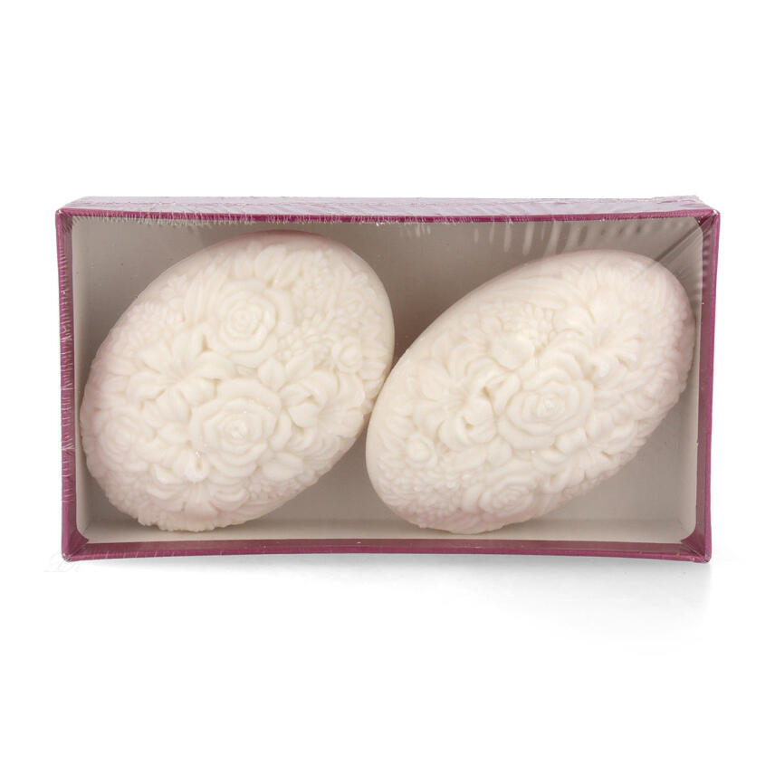 LErboristica di Athenas Geschenkbox Fior di Sapone Seife 2x 150 g