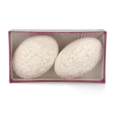 LErboristica di Athenas Geschenkbox Fior di Sapone Seife 2x 150 g