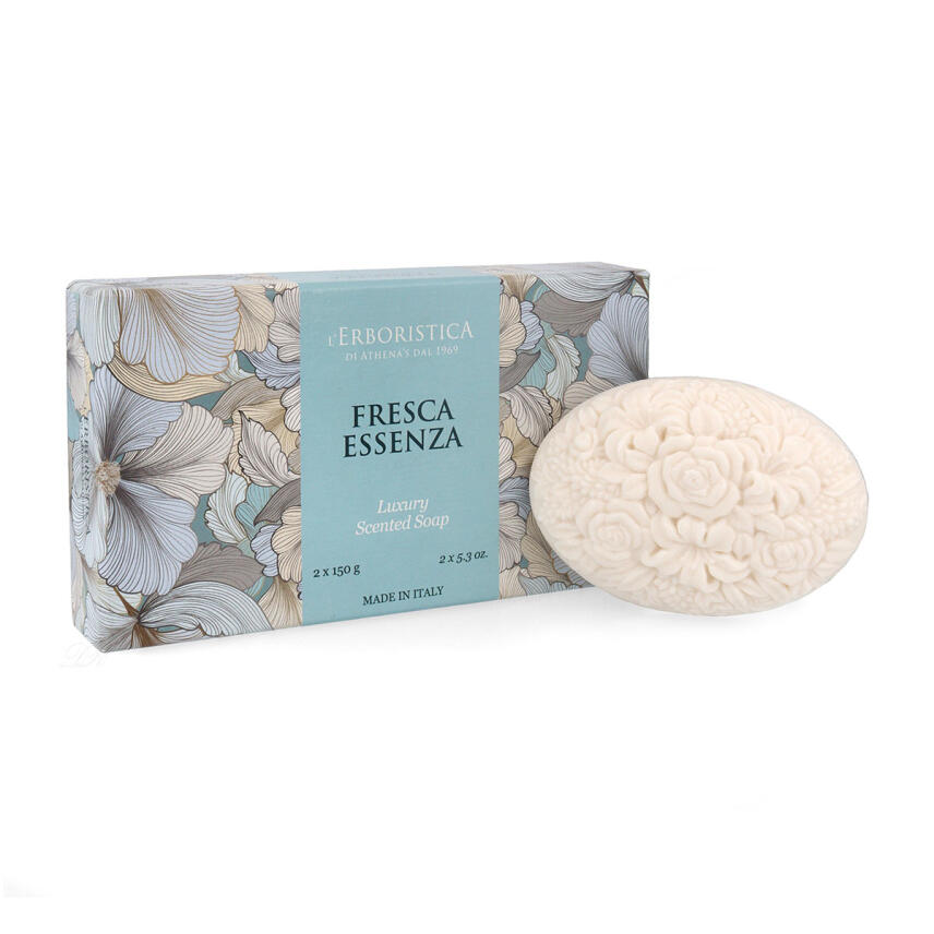 LErboristica di Athenas Geschenkbox Fresca Essenza Seife 2x 150 g