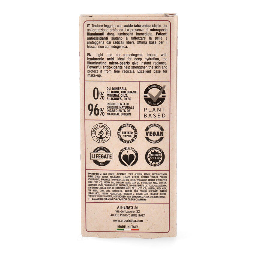 LErboristica di Athenas Perfect Glow Gesichtscreme aufhellend 30 ml