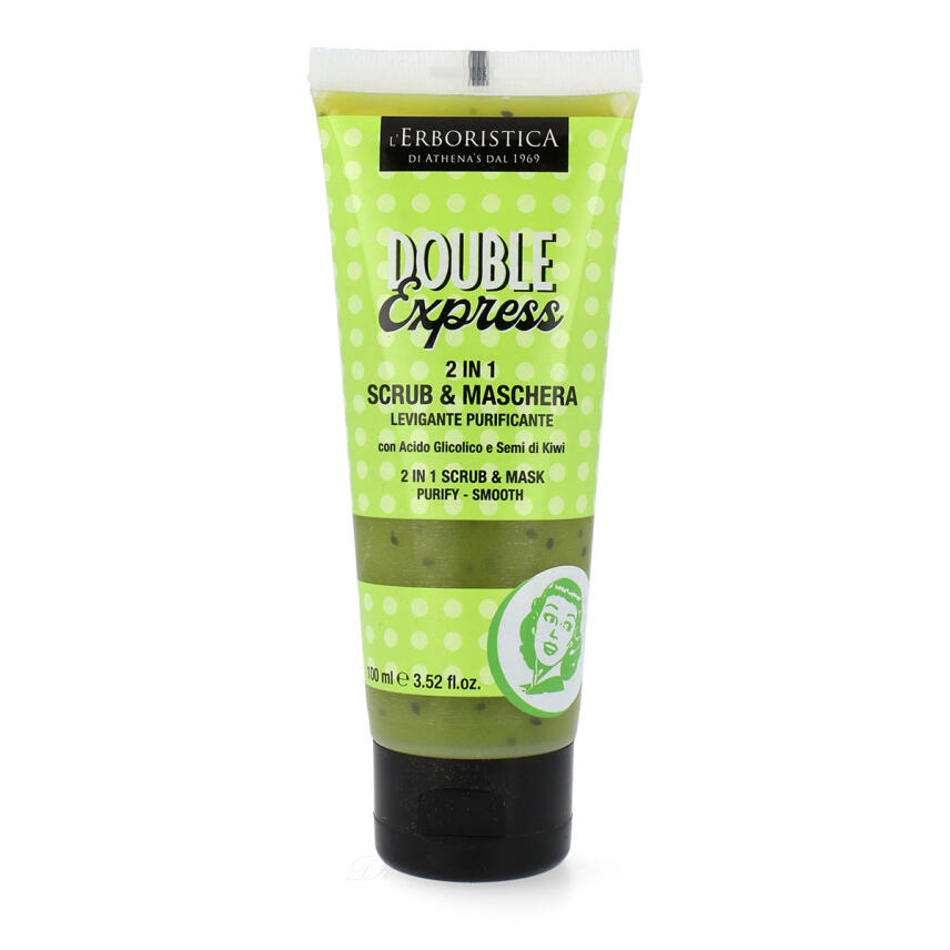 LErboristica di Athenas Double Express 2in1 Scrub &amp; Maske 100 ml
