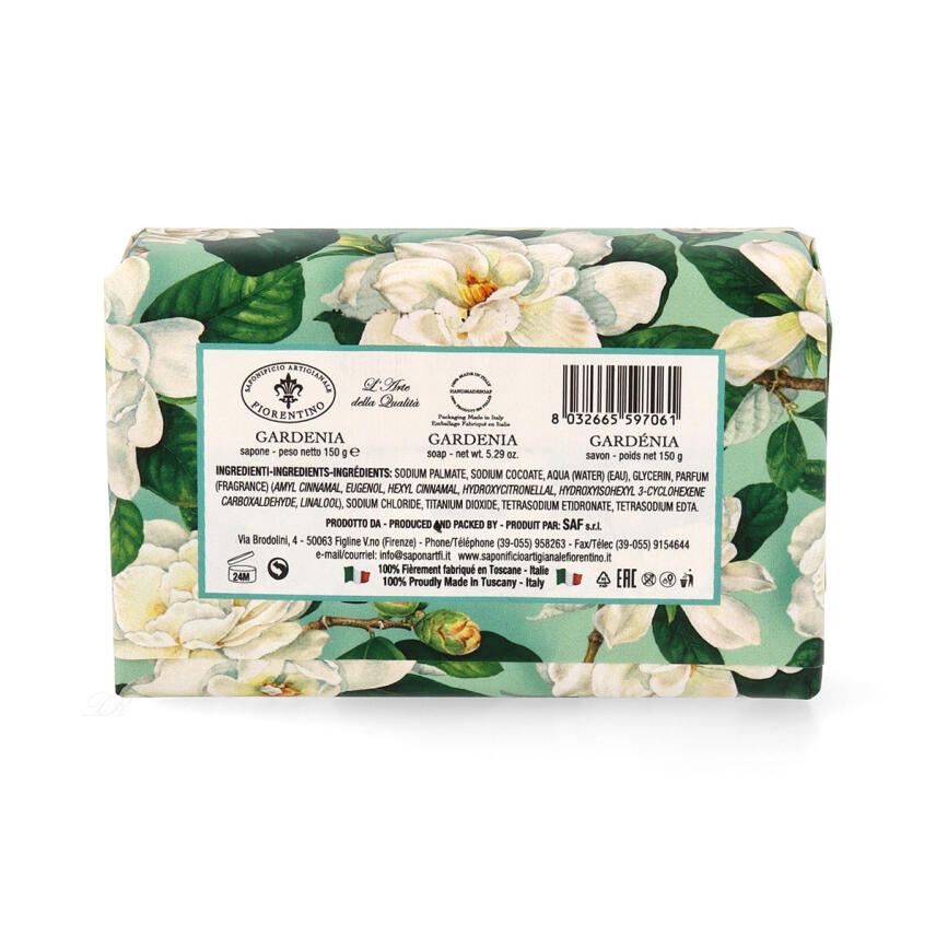 Saponificio Artigianale Fiorentino Gardenia Seife 150 g