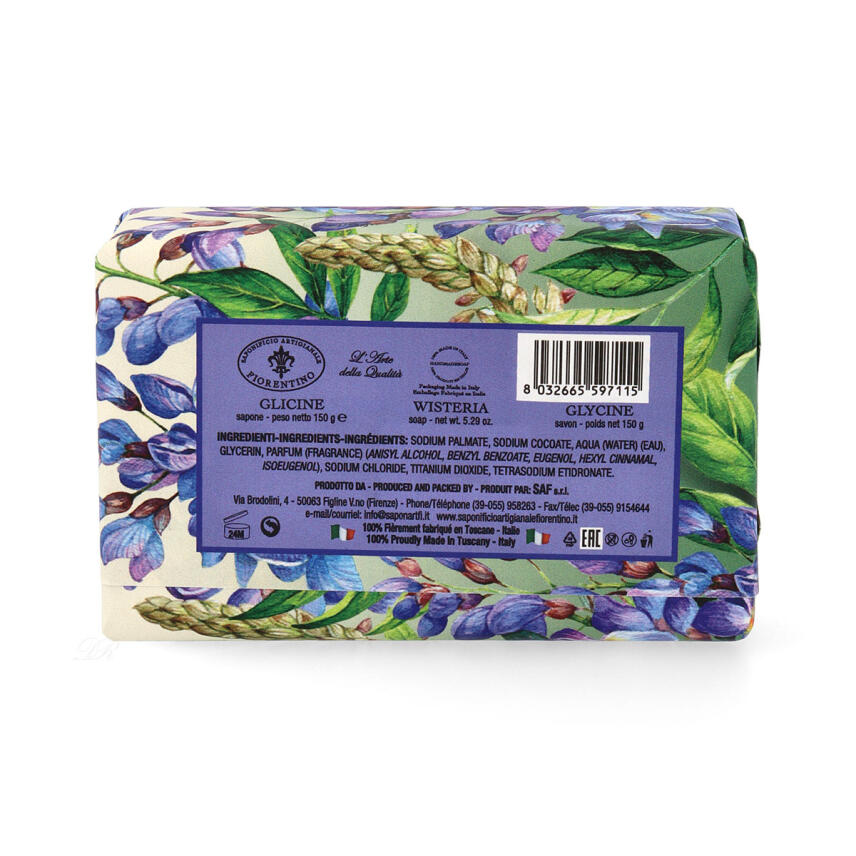 Saponificio Artigianale Fiorentino Glyzinie Seife 150 g