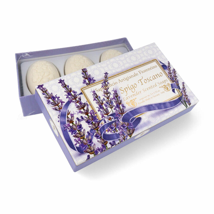 Saponificio Artigianale Fiorentino Spigo Toscano Seifen 3 x 100 g