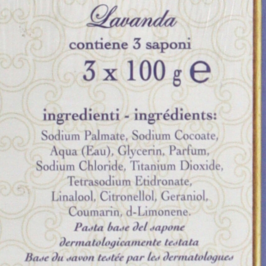 Saponificio Artigianale Fiorentino Spigo Toscano Seifen 3 x 100 g