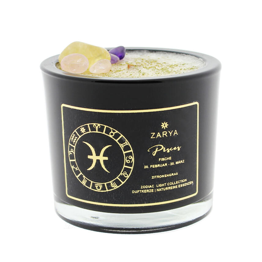Zarya Fische Zodiac Duftkerze 350 g
