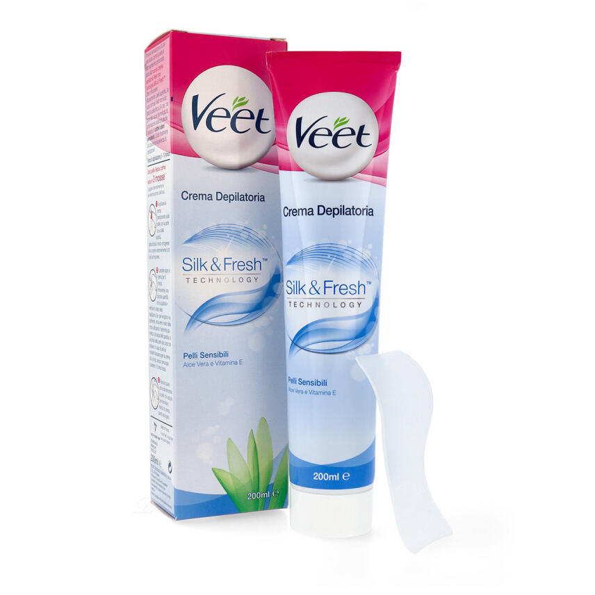 Veet Enthaarungscreme f&uuml;r den K&ouml;rper 200ml - empfindliche Haut