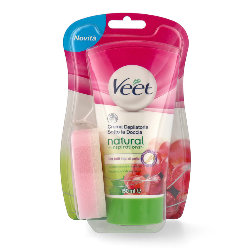 Veet Scrub Haarentfernungscreme unter der Dusche 150ml