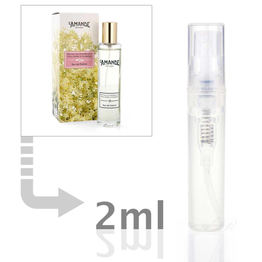 LAmande Petali di Sambuco Polvere dAmbra Eau de Parfum 2 ml - Probe