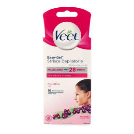 Veet Enthaarungsstreifen Gesicht 16 Stk. - normale Haut