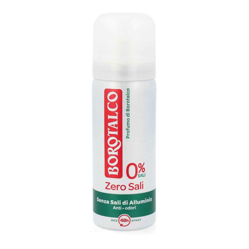 Borotalco Original Zero Sali Deo ohne Aluminiumsalze 50 ml MINI