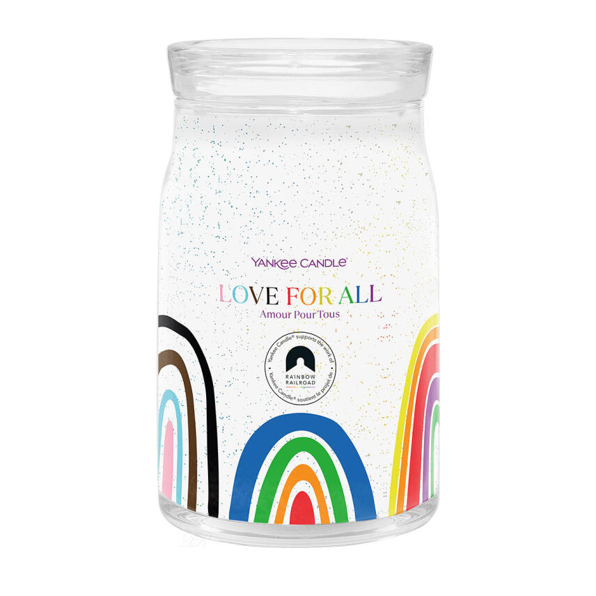 Yankee Candle Love for All Signature Duftkerze Gro&szlig;es Glas 567 g