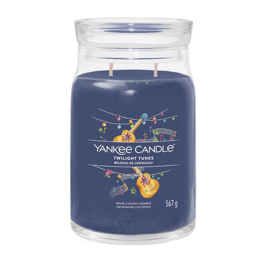 Yankee Candle Twilight Tunes Signature Duftkerze Gro&szlig;es Glas 567 g