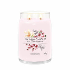 Yankee Candle Pink Cherry &amp; Vanilla Signature Duftkerze Gro&szlig;es Glas 567 g