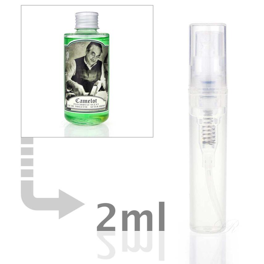 Extro Camelot Patchouli Scent Aftershave &amp; Parfum 2 ml - Probe