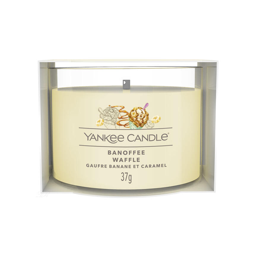 Yankee Candle Banoffee Waffle Votivkerze im Glas 37 g