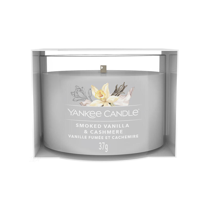 Yankee Candle Smoked Vanilla &amp; Cashmere Votivkerze im Glas 37 g