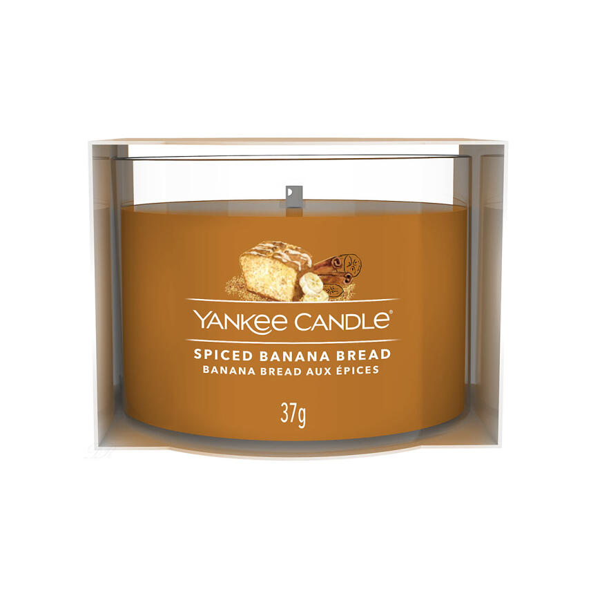 Yankee Candle Spiced Banana Bread Votivkerze im Glas 37 g