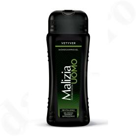 Malizia UOMO Vetyver Duschgel & Shampoo Revitalizing 2in1 500 ml