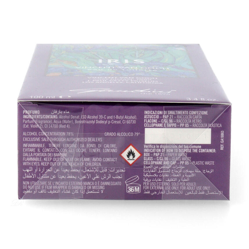 Gandini Iris Eau de Toilette 100 ml vapo