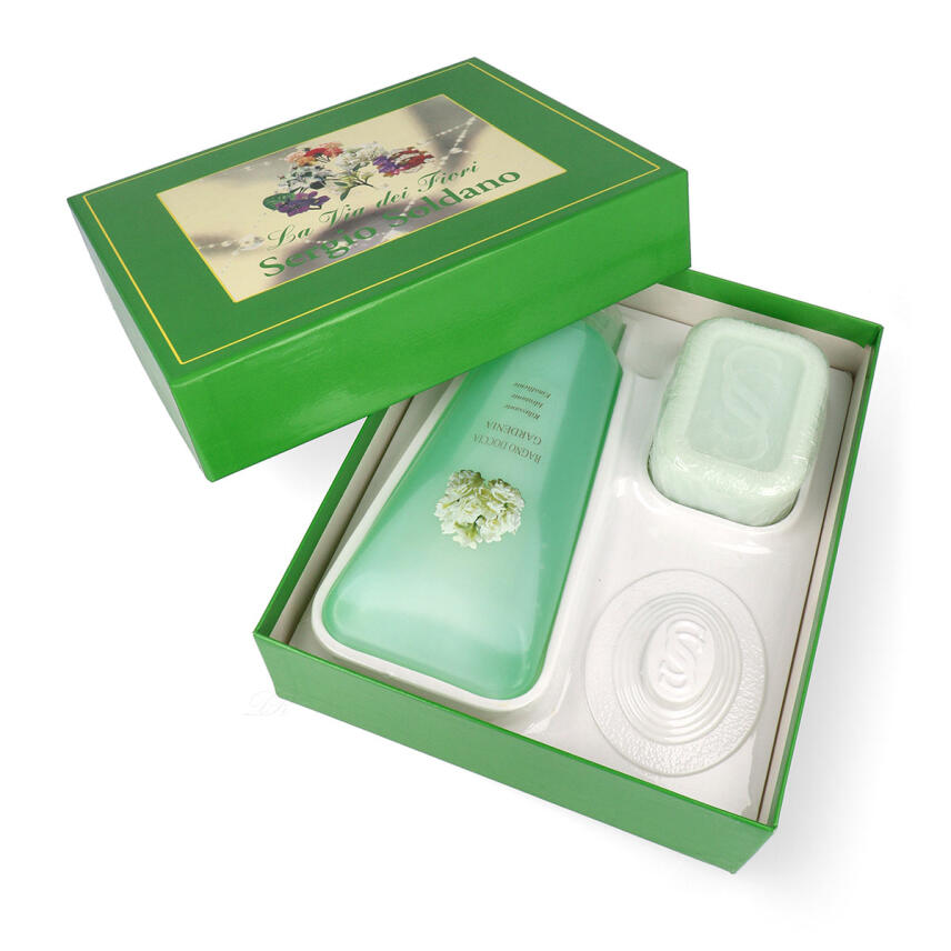 Sergio Soldano Viadei Fiori Gardenia Badedusche 400ml + Seife 300g