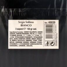 Sergio Soldano bianco Seife 3x 150g