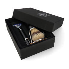 Omega Rasierpinsel Set M1206.6 reine Borste - Rasierer - Halter