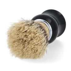 Omega Rasierpinsel Set M1206.6 reine Borste - Rasierer - Halter