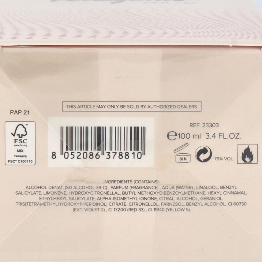 Salvatore Ferragamo Amo Per Lei Eau de Parfum 100 ml vapo