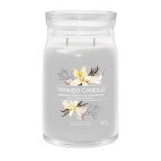 Yankee Candle Smoked Vanilla &amp; Cashmere Signature...