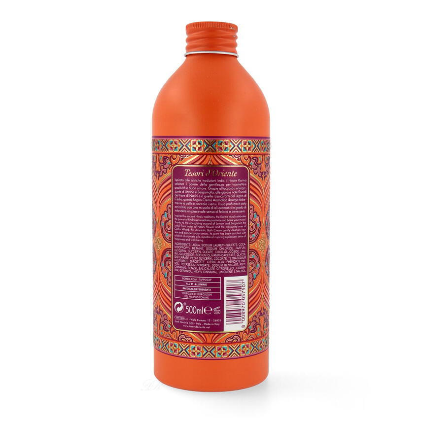 Tesori dOriente Karma Nashi Blume und Zedernholz Badecreme 500 ml