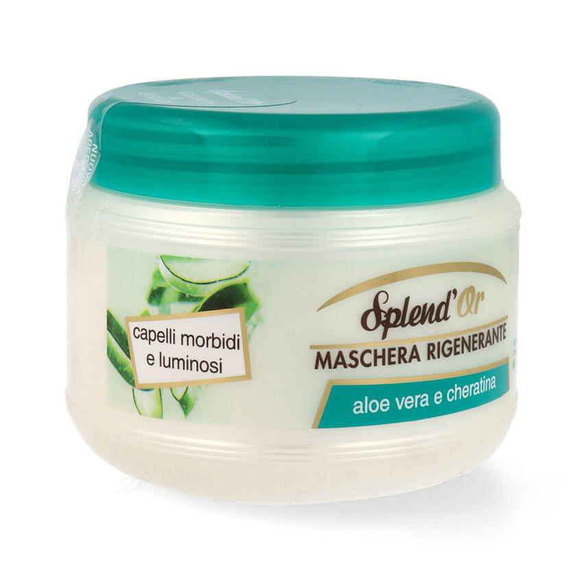 SplendOr Regenerierende Haarmaske mit Aloe Vera &amp; Keratin 500 ml