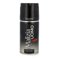 MALIZIA UOMO SILVER - Deodorant EdT 12x 150ml
