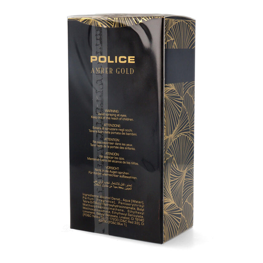 Police Amber Gold Eau de Toilette Damen 100 ml