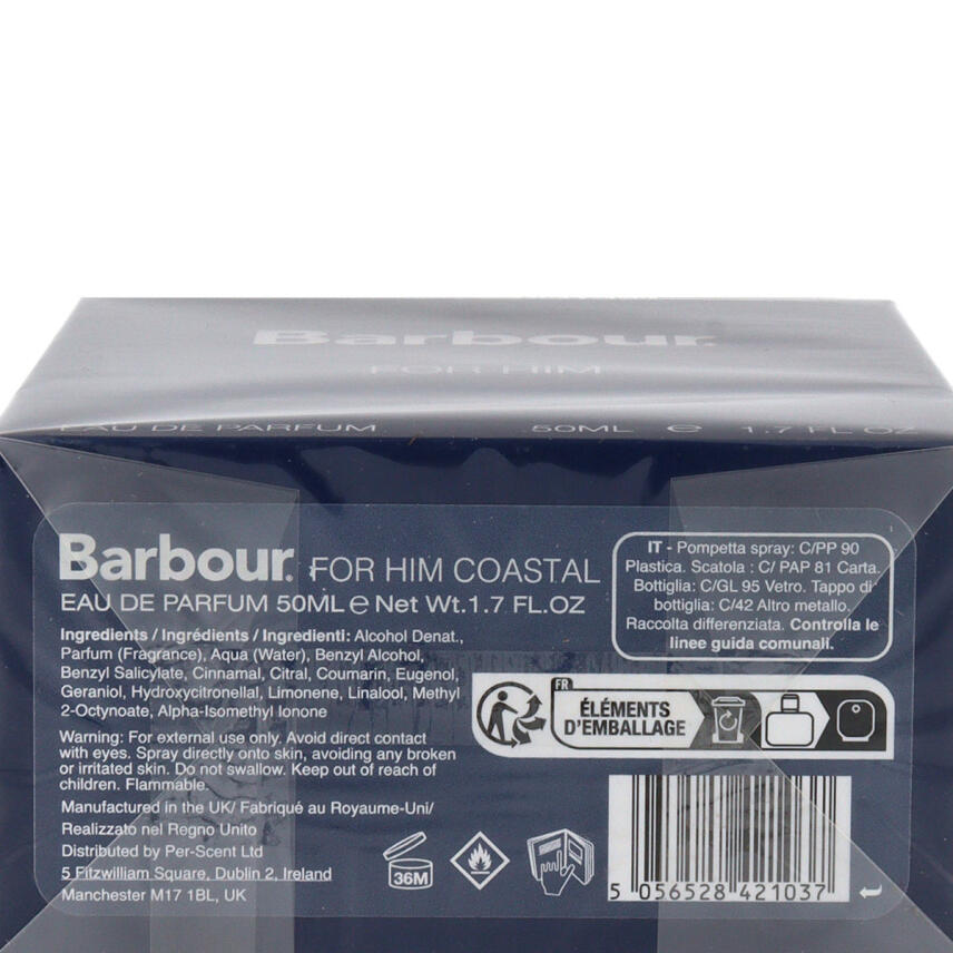 Barbour Coastel for Him Eau de Parfum 50ml vapo
