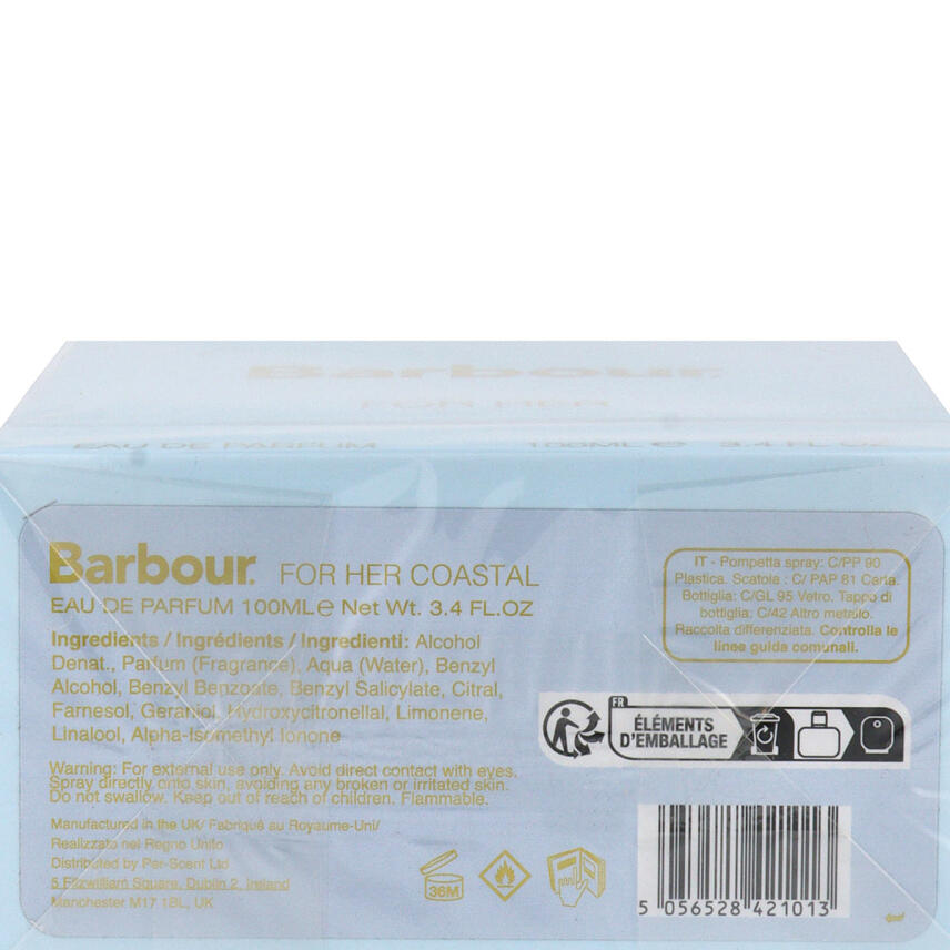 Barbour Coastel for Her Eau de Parfum 100ml vapo
