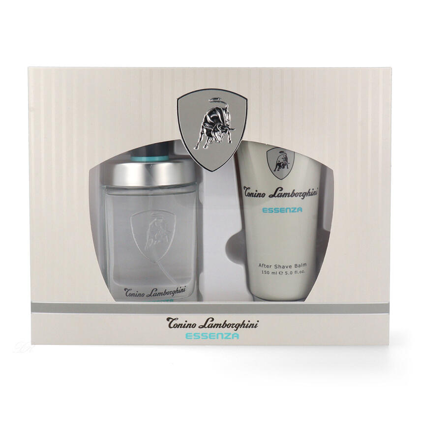 Tonino Lamborghini Essenza Set Eau de Toilette Herren 75 ml + After Shave Balm 150 ml