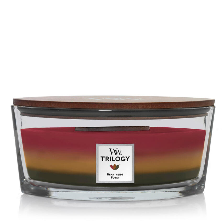 WoodWick Hearthside Trilogy Ellipse Duftkerze 454 g