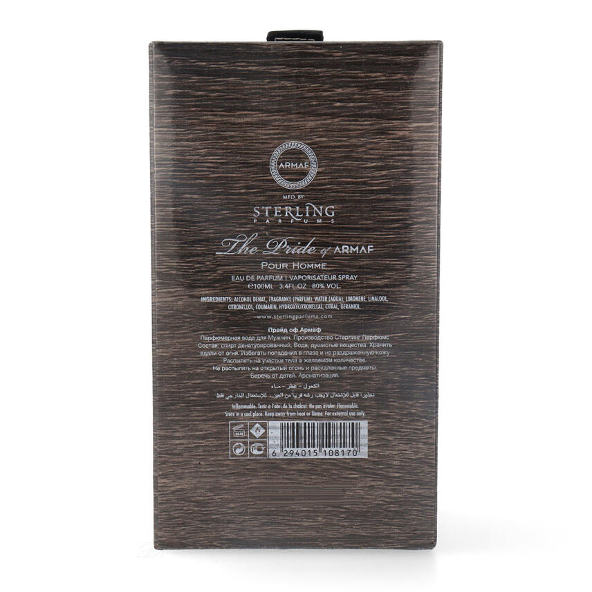 Armaf The Pride Eau de Parfum Herren 100 ml vapo