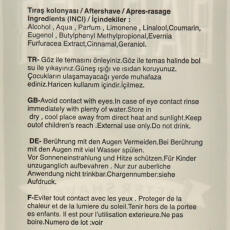 Marmara Nostalgic After shave 200 ml splash