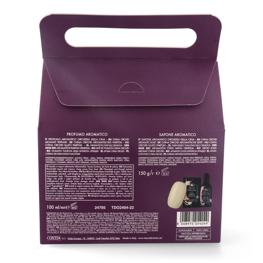 tesori d&acute;Oriente Orchidea della Cina Eau de Toilette 100ml + Seife 150g